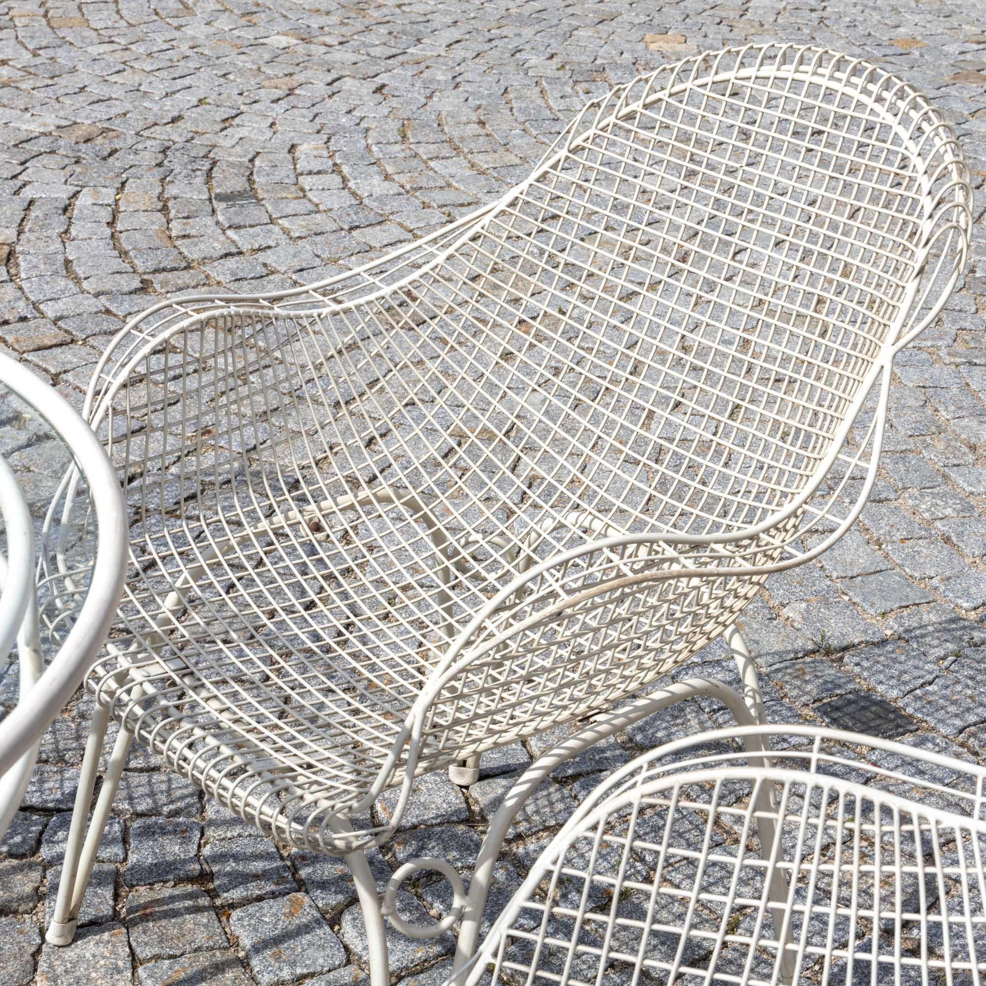 Mid-20th Century Garden or Patio Furniture Set, Italy 1950s For Sale