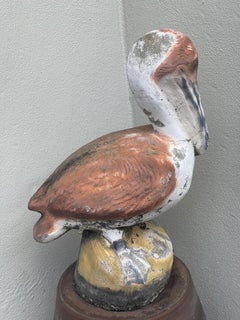 Garden Pelican Concrete Sculpture