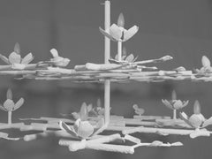 Lustre en plâtre de jardin par Apsara Interiors