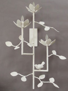 Garden Plaster Sconce