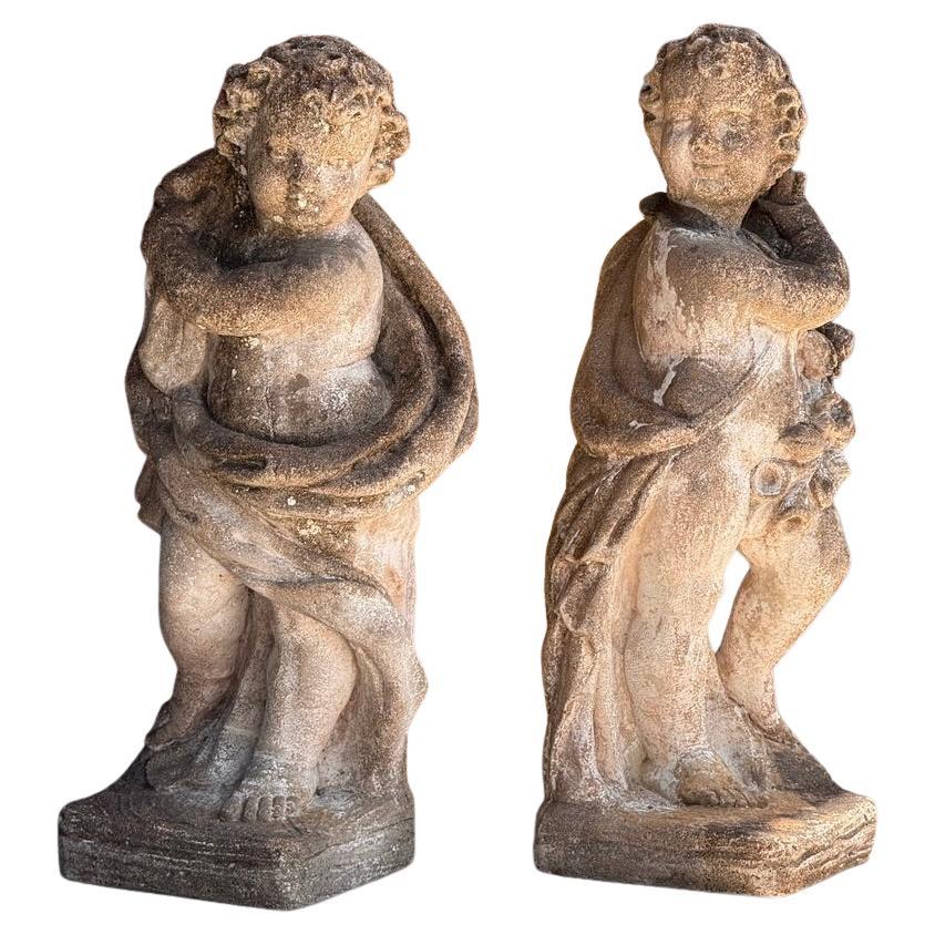 Putti da giardino, inizio XX secolo