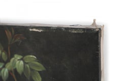 Garden Roses Still Life Oil Painting, Mid-Century Modern, 20th Century