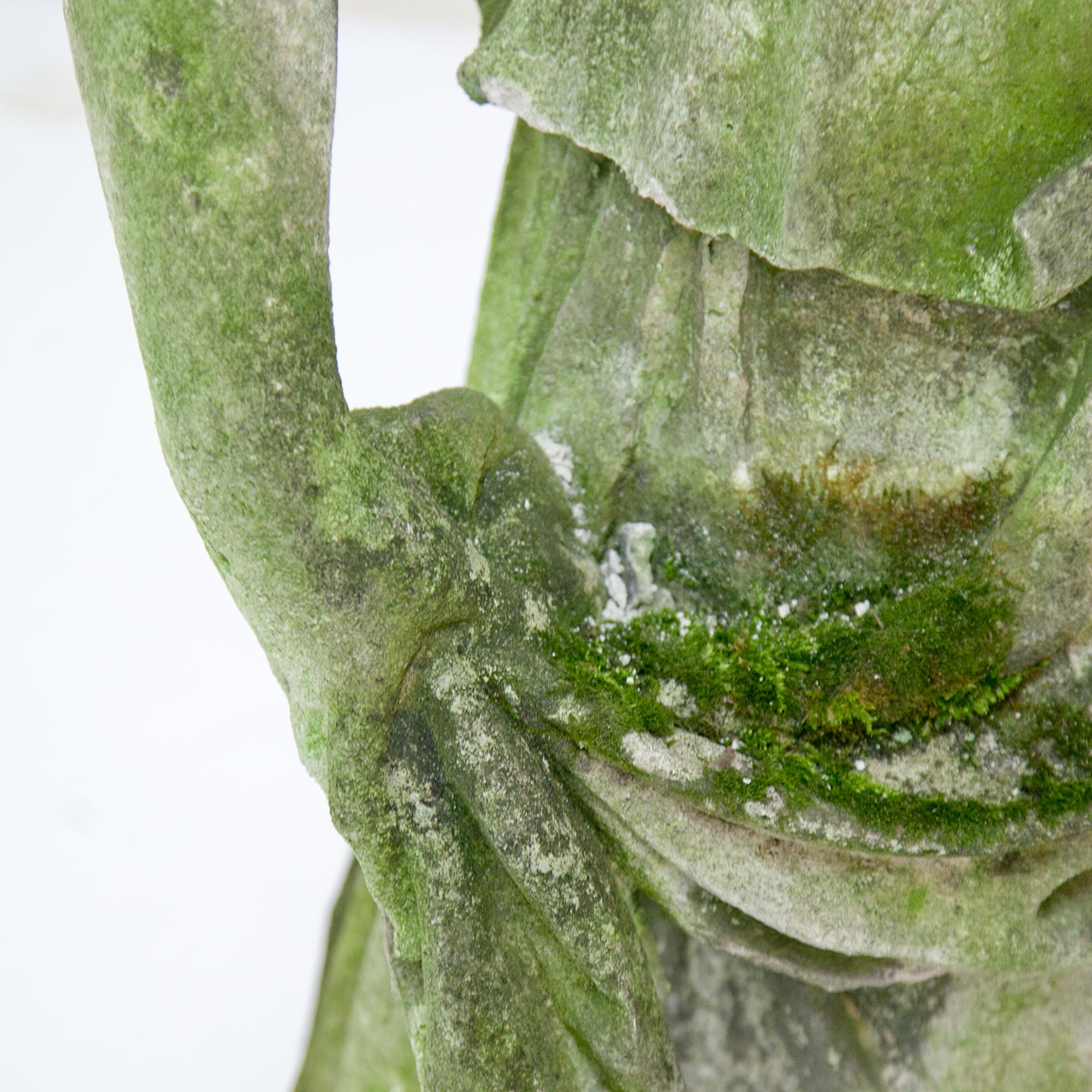 Garden Sculpture of a Flower Girl, Early 20th Century 15