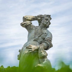 Garden Sculpture of a Hunter, 18th Century