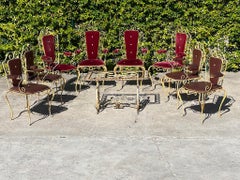 Salon de jardin attribué à René Drouet Art déco français 1940