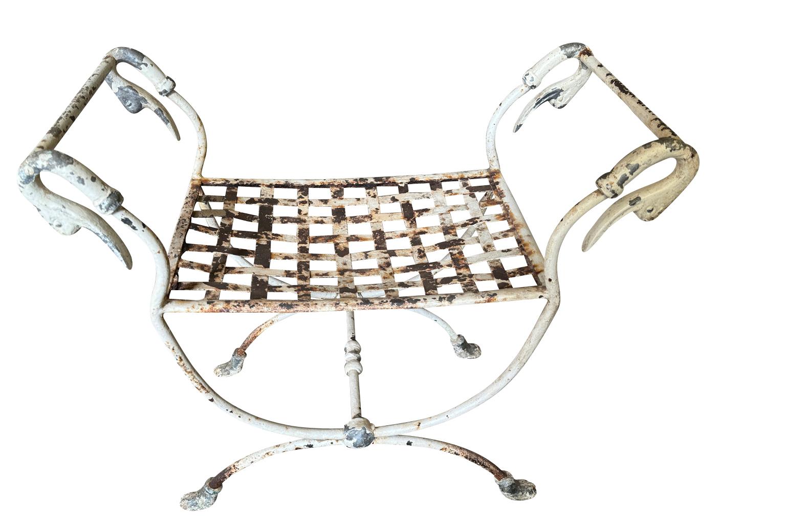 Garden Set Of Curule Form Garden Chairs And Stools 11
