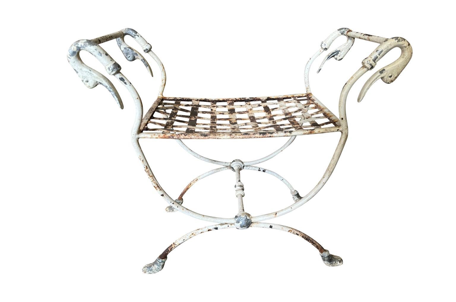 Garden Set Of Curule Form Garden Chairs And Stools 12