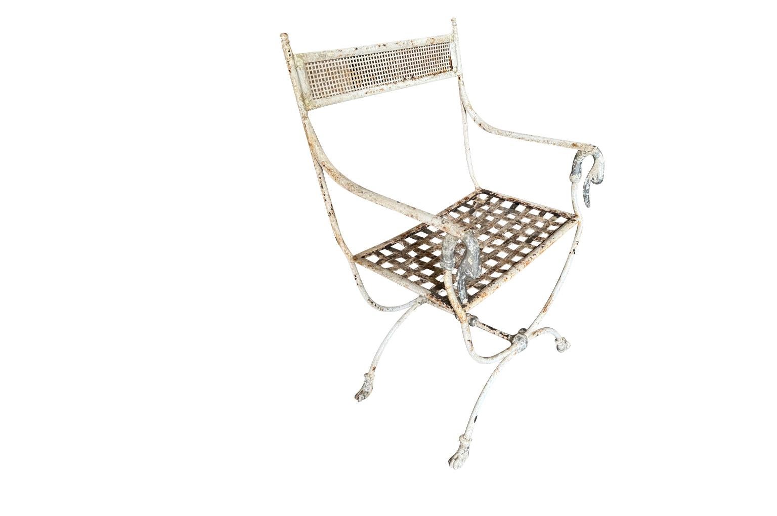 Garden Set Of Curule Form Garden Chairs And Stools 2