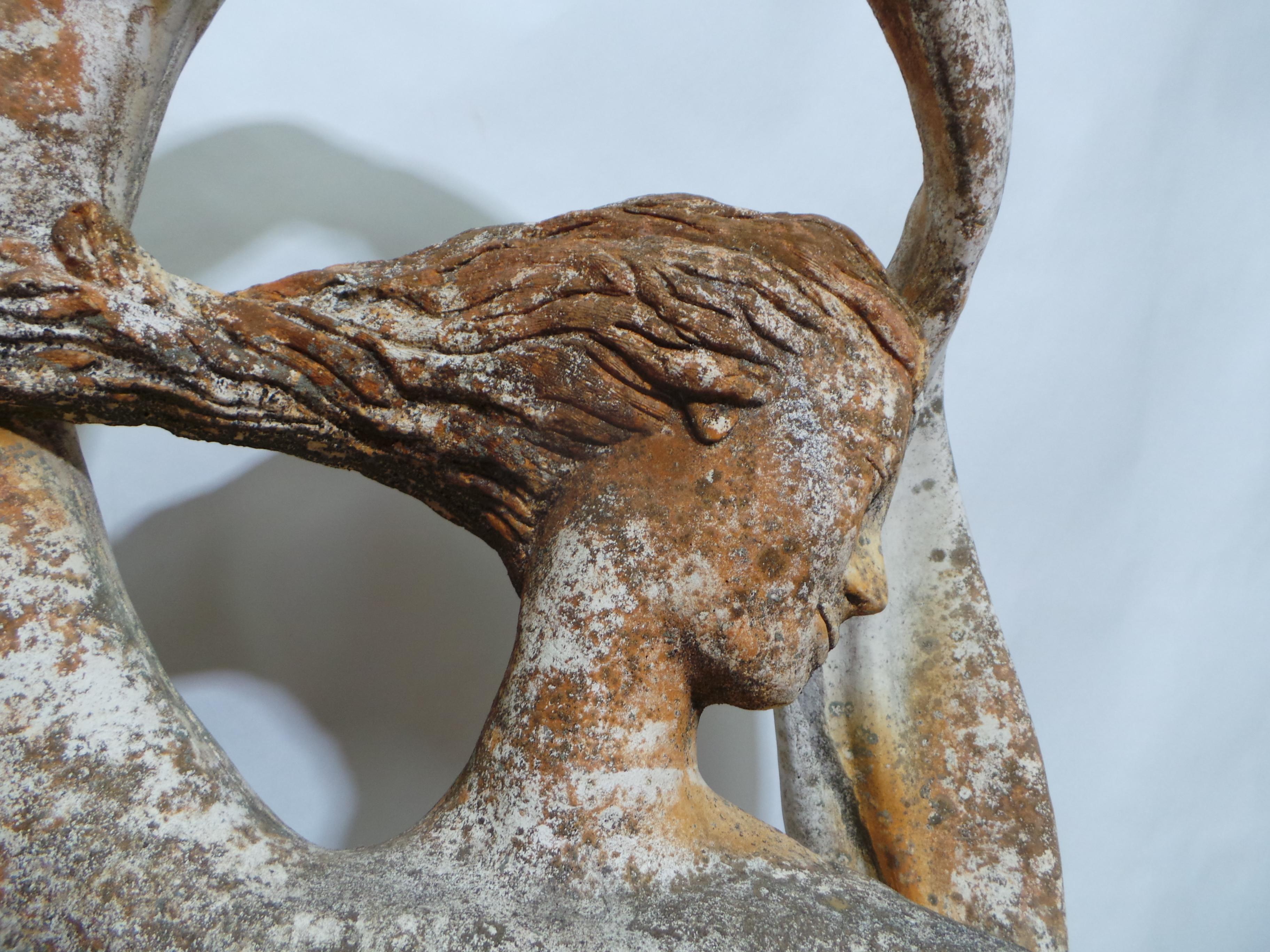 Calcestruzzo Statua da giardino Afrodite Dea Greca in vendita