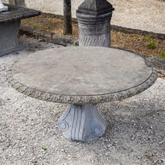 Mesa de jardín de piedra natural, del siglo XXI