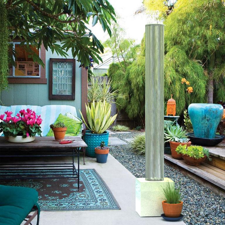 Garden Yang Contemporary Acrylic Table Top Fountain Large By