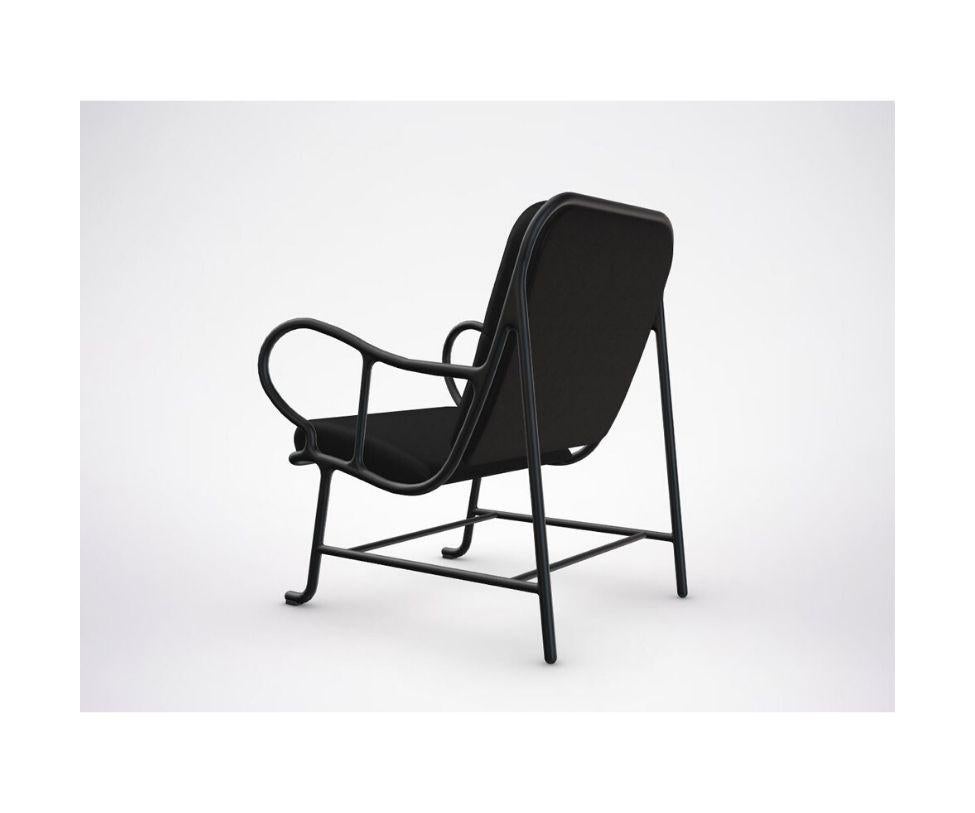 Modern Gardenias Armchair in Leather by BD Barcelona For Sale