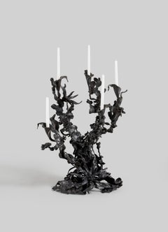 Gardens Of India Candelabra Small in Brass, Viya by Vikram Goyal