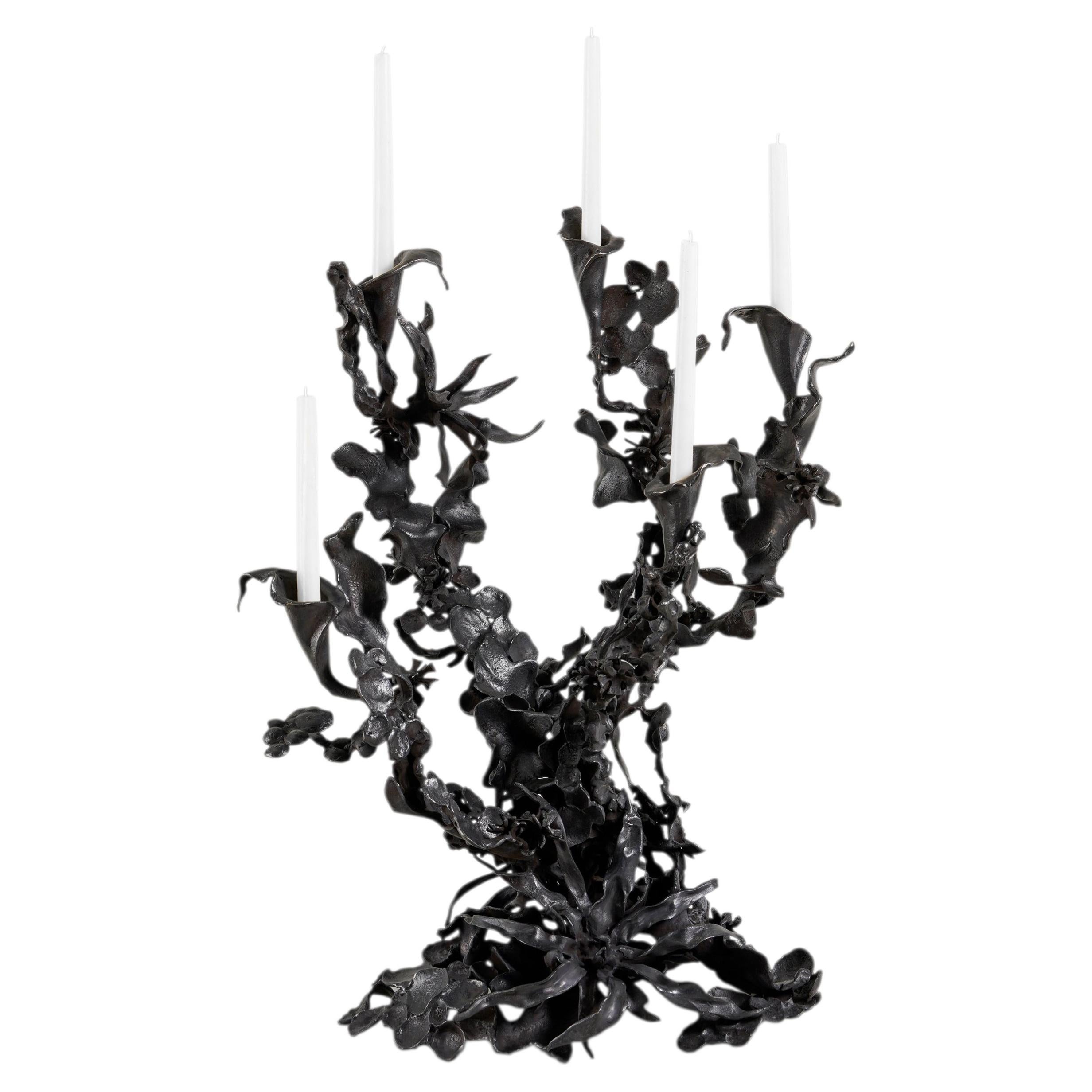Chandelier en laiton, « Gardens Of India » (petit modèle en laiton), Viya par Vikram Goyal