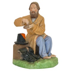 Antique Gardner Factory Porcelain Figure, Moscow, c. 1880