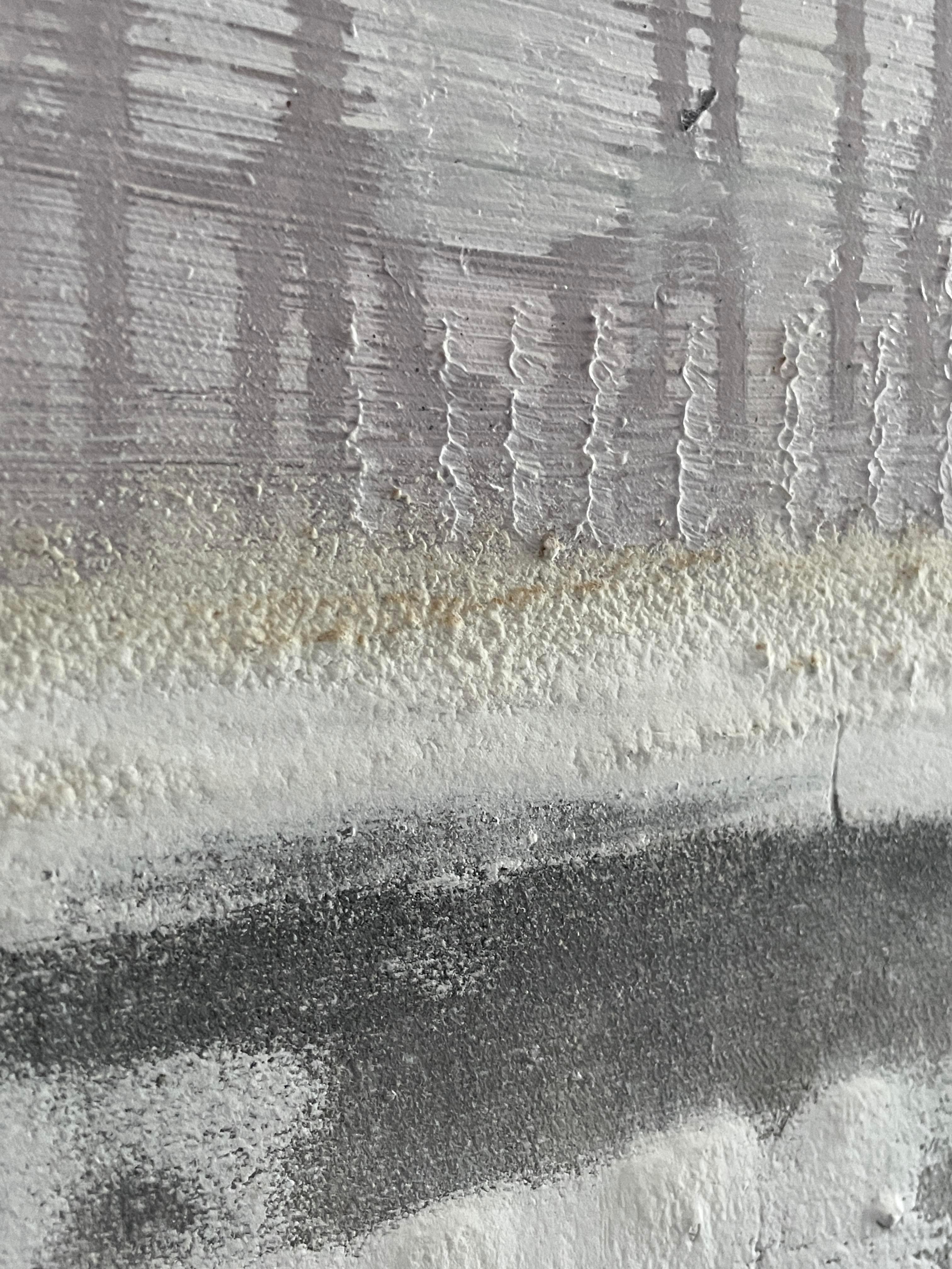 Birchwood. Pittura ad olio astratta contemporanea in vendita 3