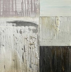 Birchwood. Pittura ad olio astratta contemporanea