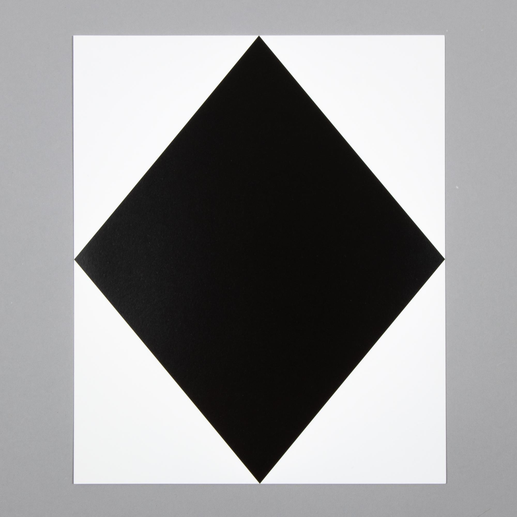 Gareth Jones, Diamant – signierter Druck, abstrakte Kunst, zeitgenössische Kunst