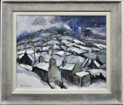 Gaeaf, Cymru (Winter, Wales). Contemporary Welsh Landscape.Original Oil Painting