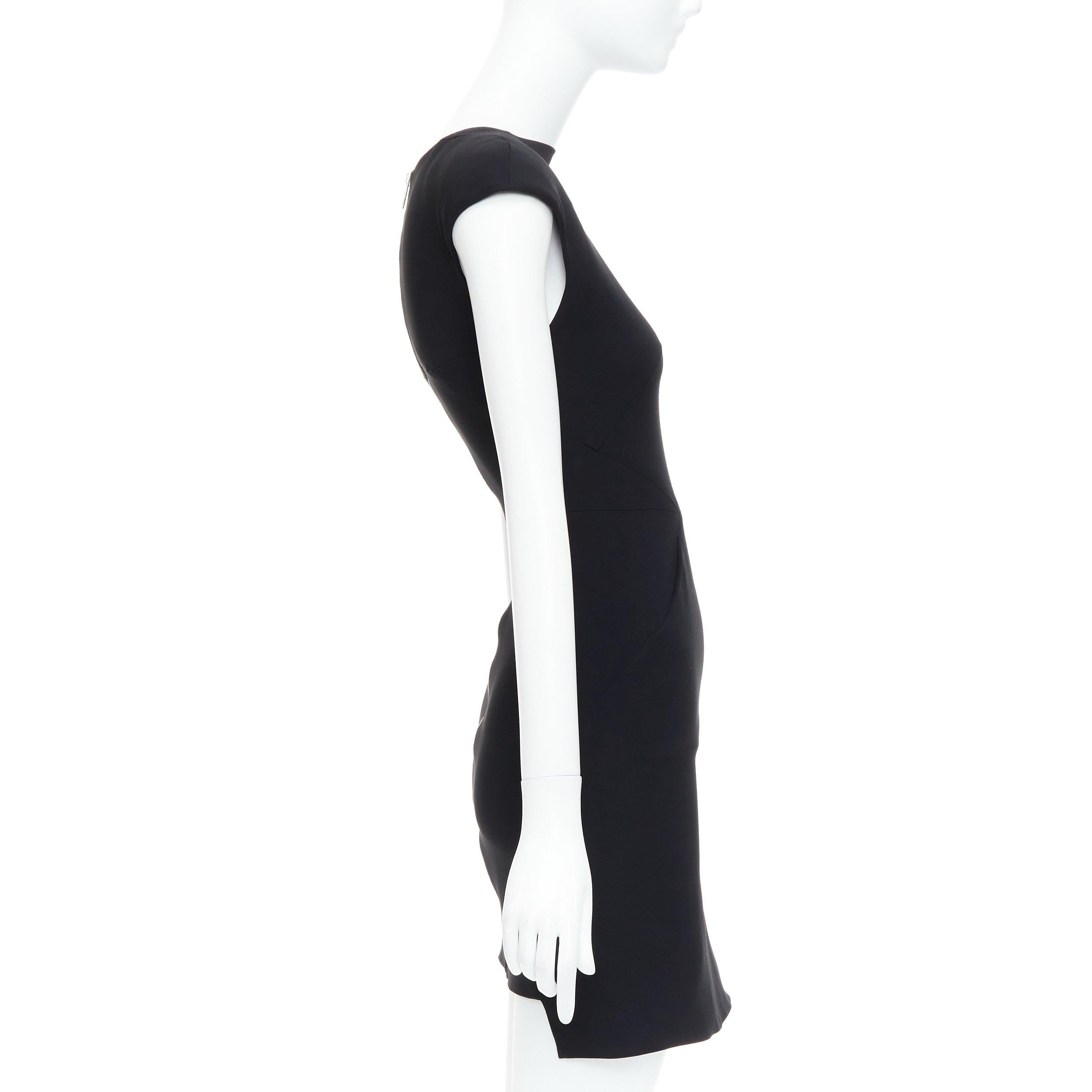 Gareth Pugh nero con manica imbottita e pad, tubino IT38 XS In condizioni buone in vendita a Hong Kong, NT
