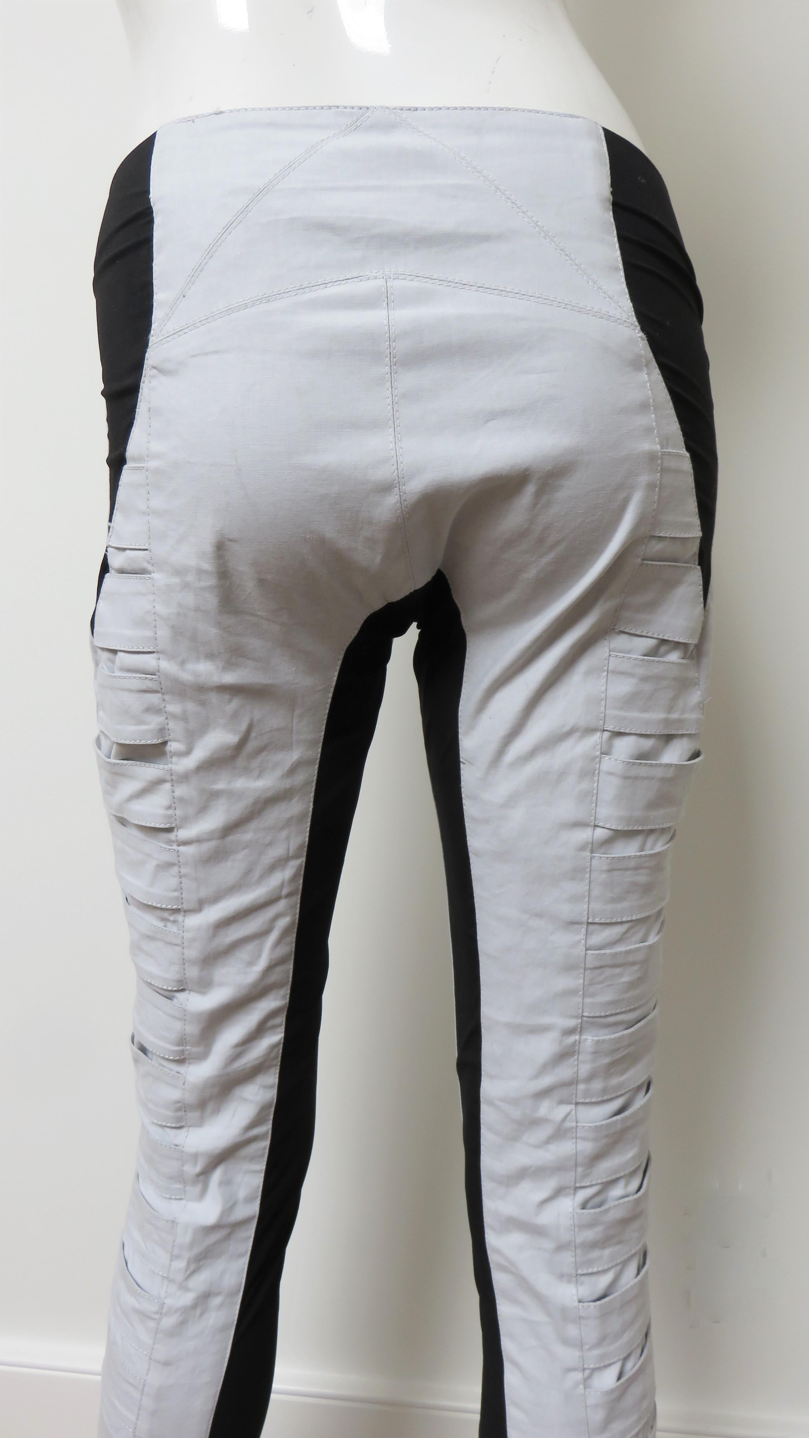 Gareth Pugh Color Block Pants For Sale 5