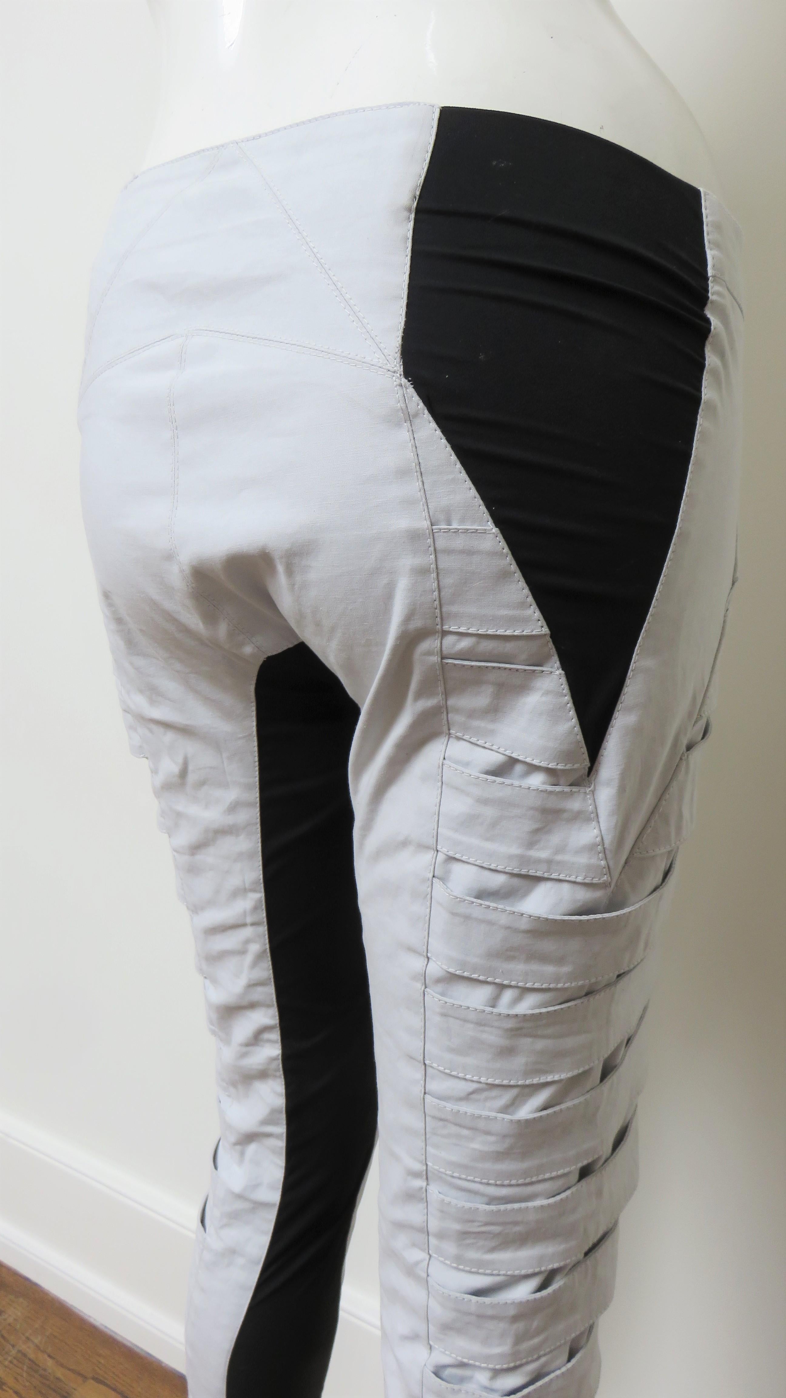 Gareth Pugh Color Block Pants For Sale 6