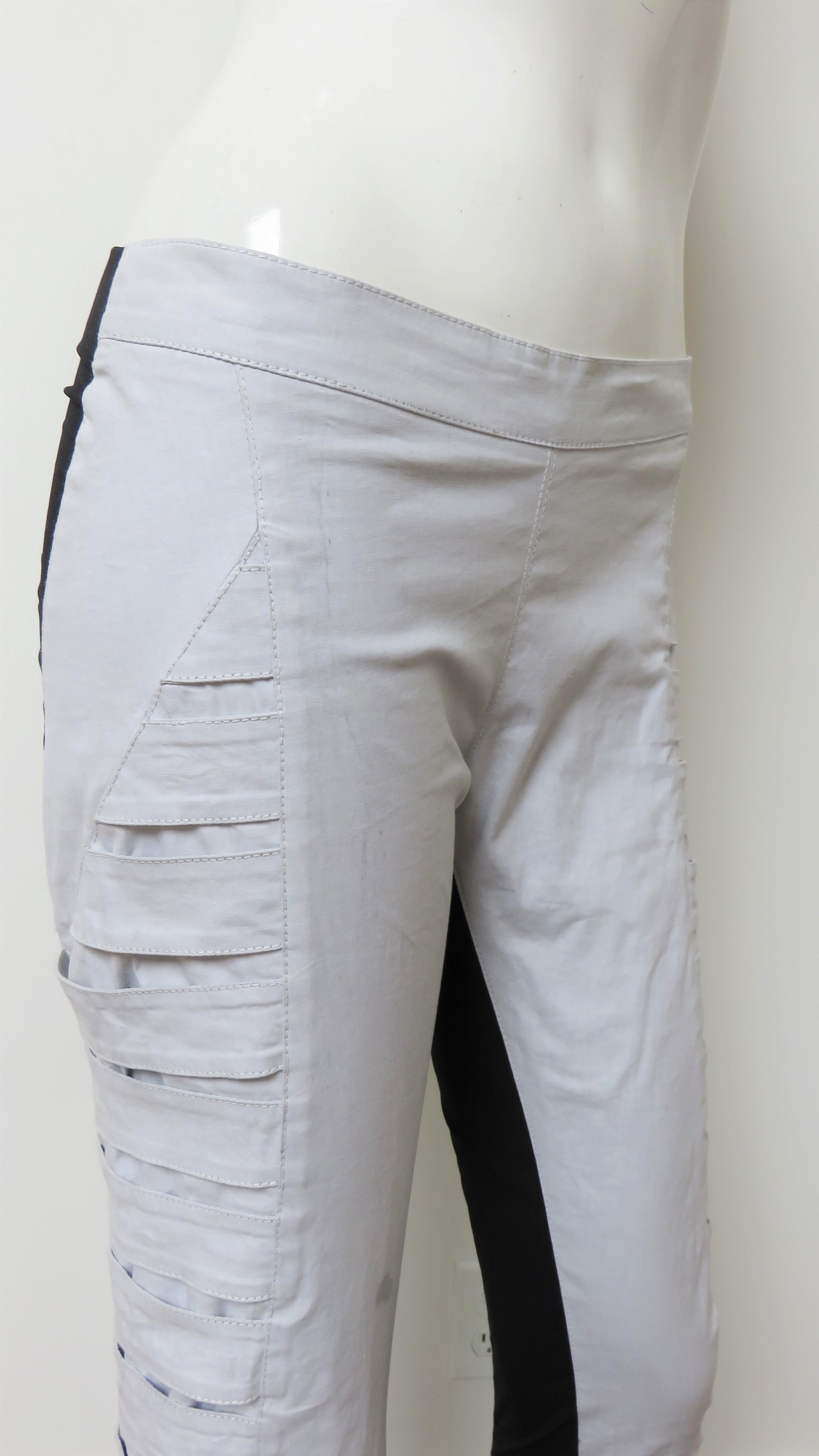 Gareth Pugh Color Block Pants In Excellent Condition In Water Mill, NY