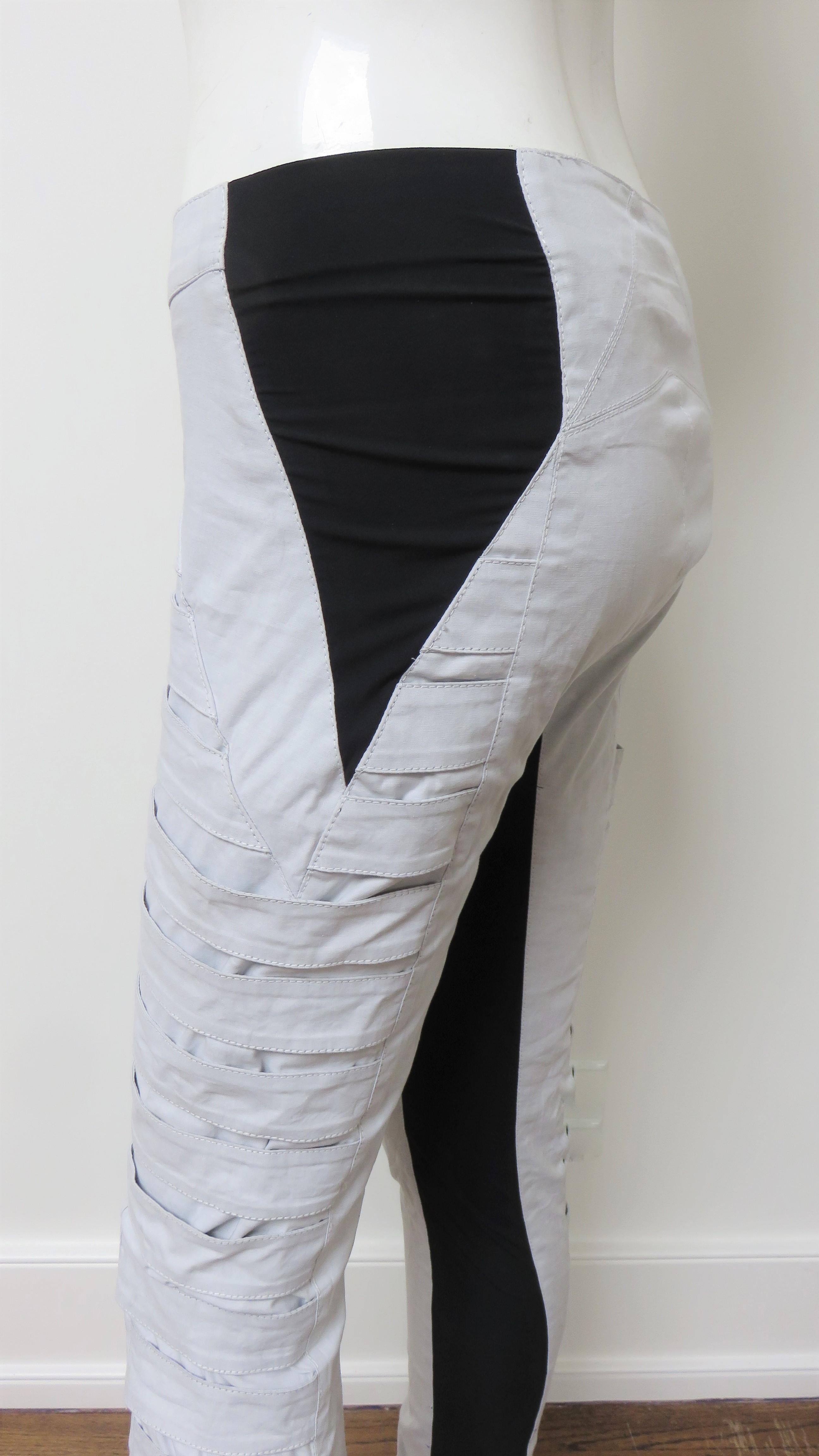 Gareth Pugh Color Block Pants For Sale 2