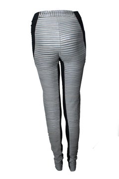 Gareth Pugh, leggings in pelle e nylon