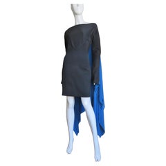 Gareth Pugh New Color Block Cape Back Dress Gareth Pugh New Color Block Cape Back Dress