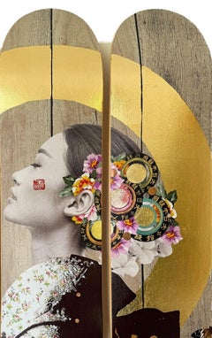 Patience Nouvelle Rose avec Colibri' Skate Deck Trio