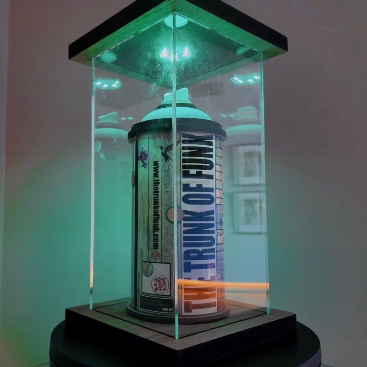 Turning Point - Spraycan Series - Sculpture by Gareth Tristan Evans