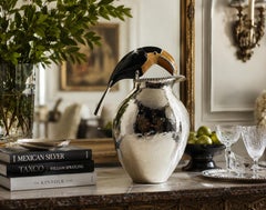 Gargantuan "Toucan" Water Pitcher by Emilia Castillo, Signed, Mexican Design
