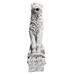 Gargoyle de calcaire français