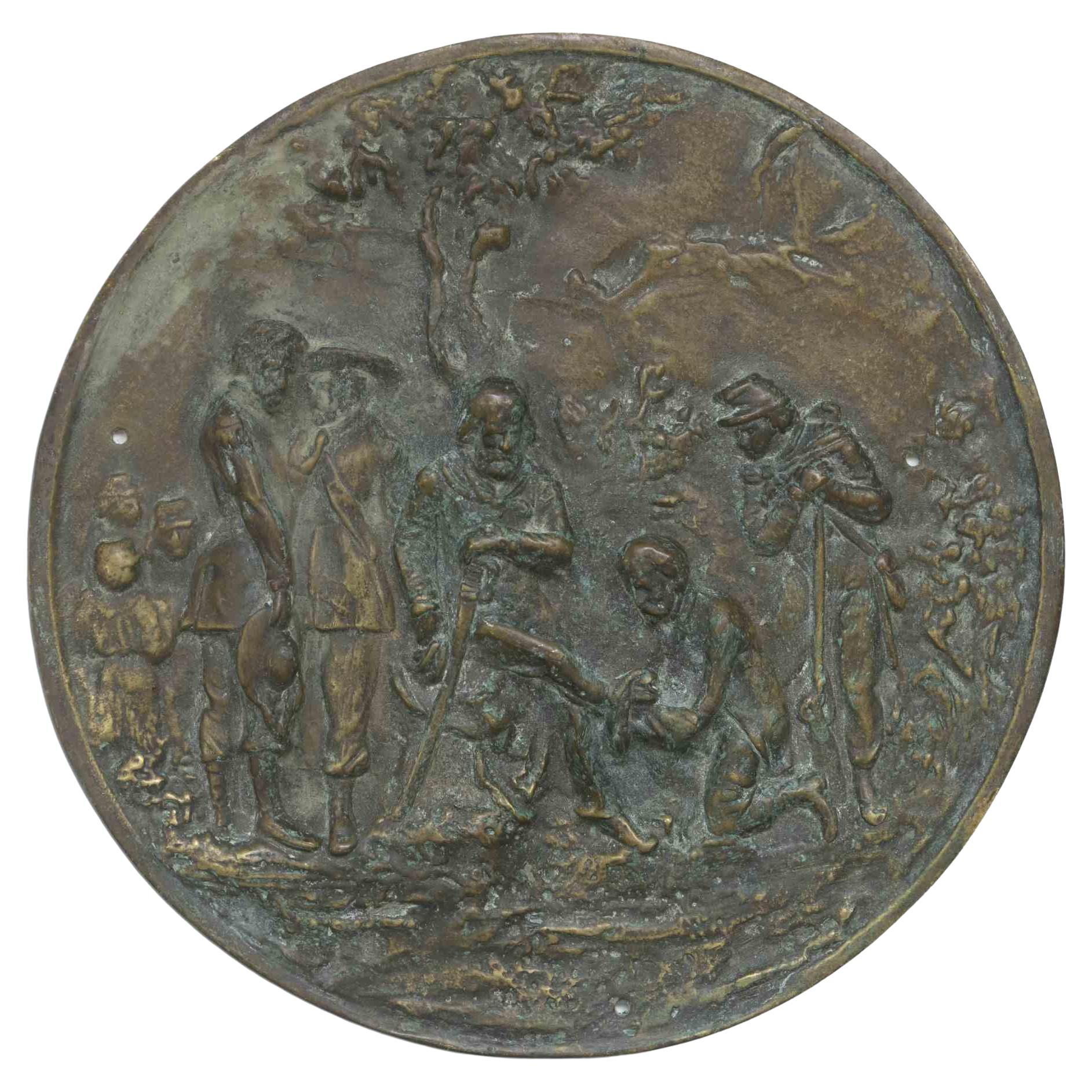 Médaille de Garibaldi, fin du XIXe siècle en vente