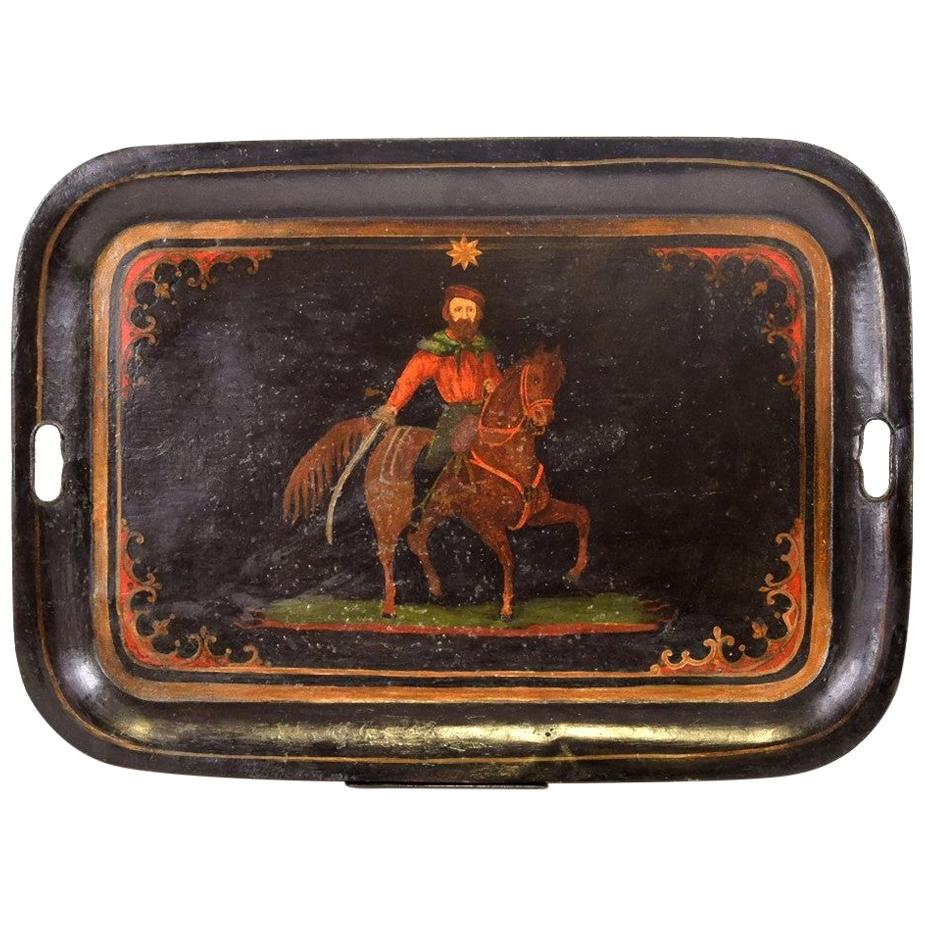 Garibaldi's Tray, Made in Italy, End of 19th Century For Sale