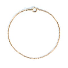 Garland Collection Gold Transitional Belcher Chain with Charm Clip and Dog Clip