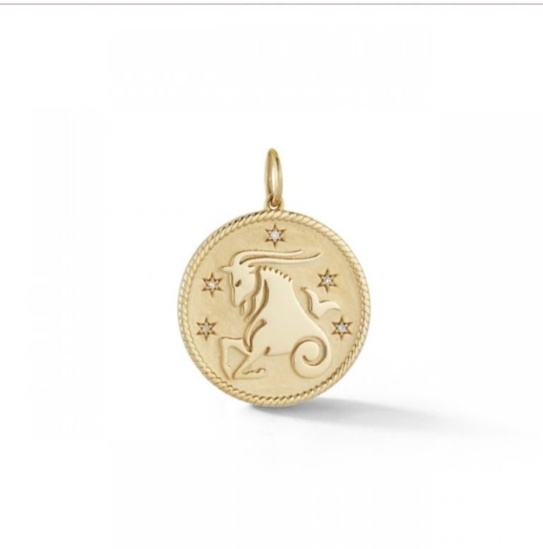 For Sale:  Garland Collection Zodiac Signet Ring 13