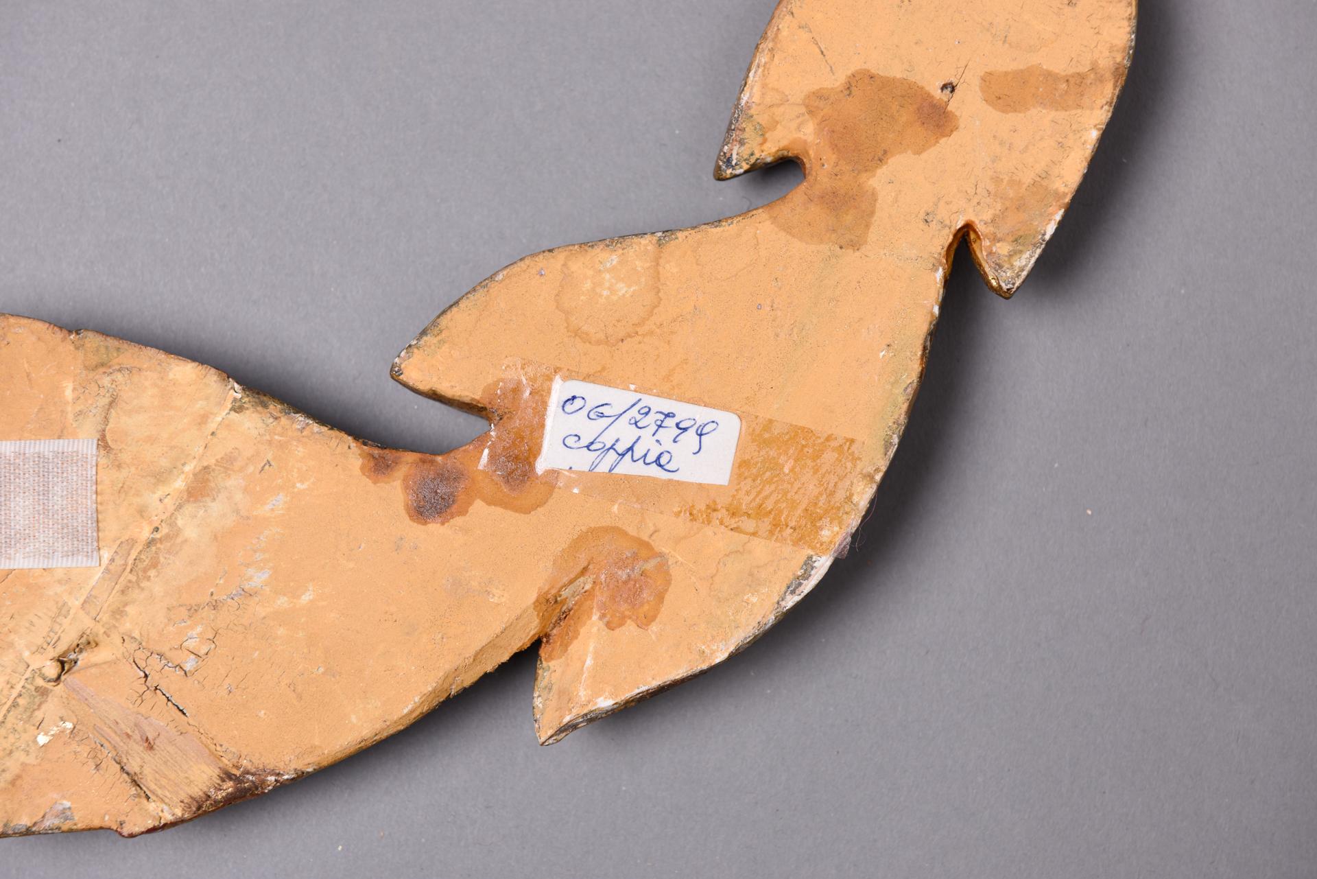 Girlandenfriese aus vergoldetem Wood im Angebot 3