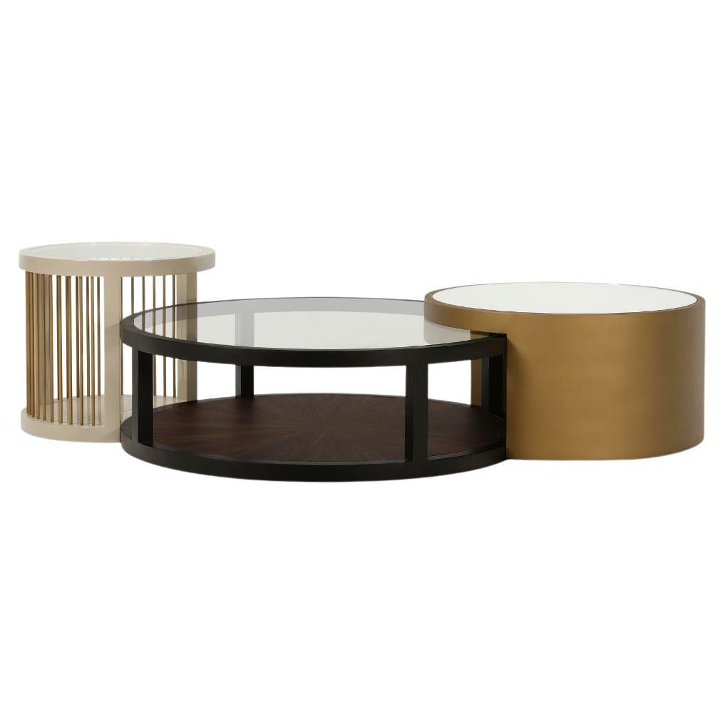 GARLAND Set of 3 Coffee Tables For Sale
