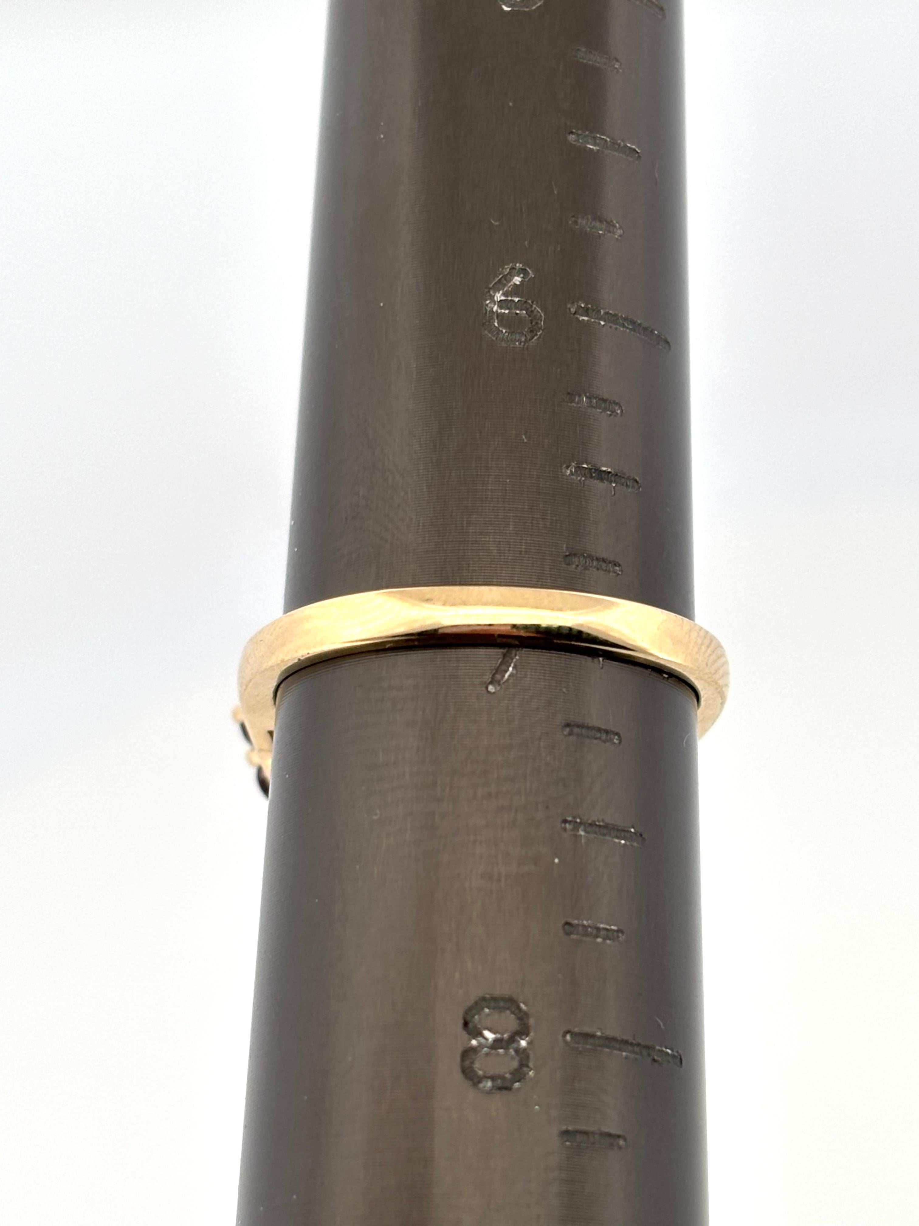 Granate y Citrino Talla Múltiple 3.40Ctw Anillo de Oro Amarillo de 14K Talla 7.00 Retro en venta