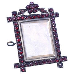 Garnet Desk Mysterious Picture Frame Property Duchess Roxburghe, 1885