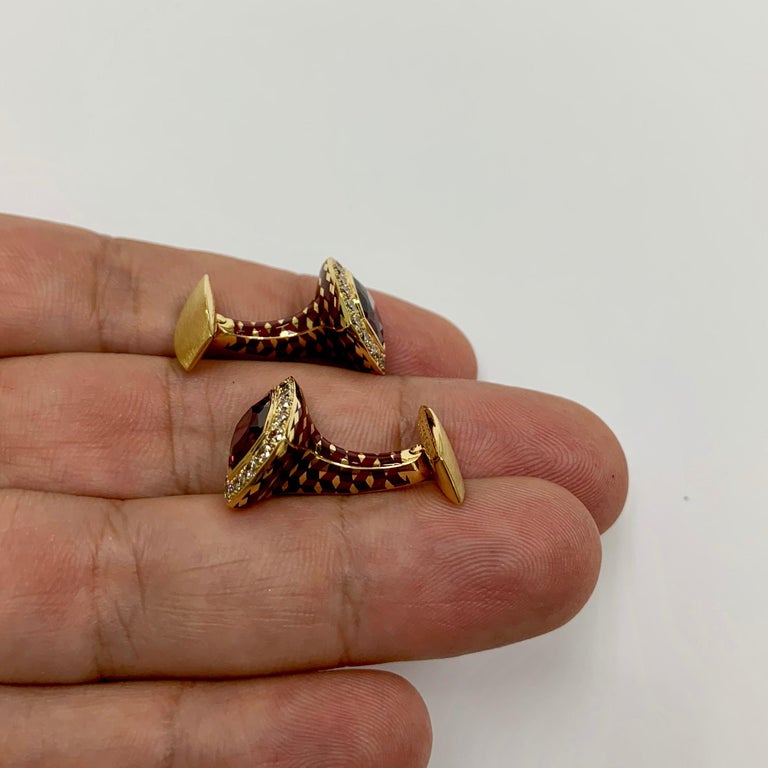 HONEY BEAR Boutons De Manchette En Soie Pour Homme/femme, Pour Chemise/robe, Cadeau De Mariage D'affaires, Forme Carrée, 13 Mm, Soie, Sans Pierre Précieuse, Soie, Pas De Gemme