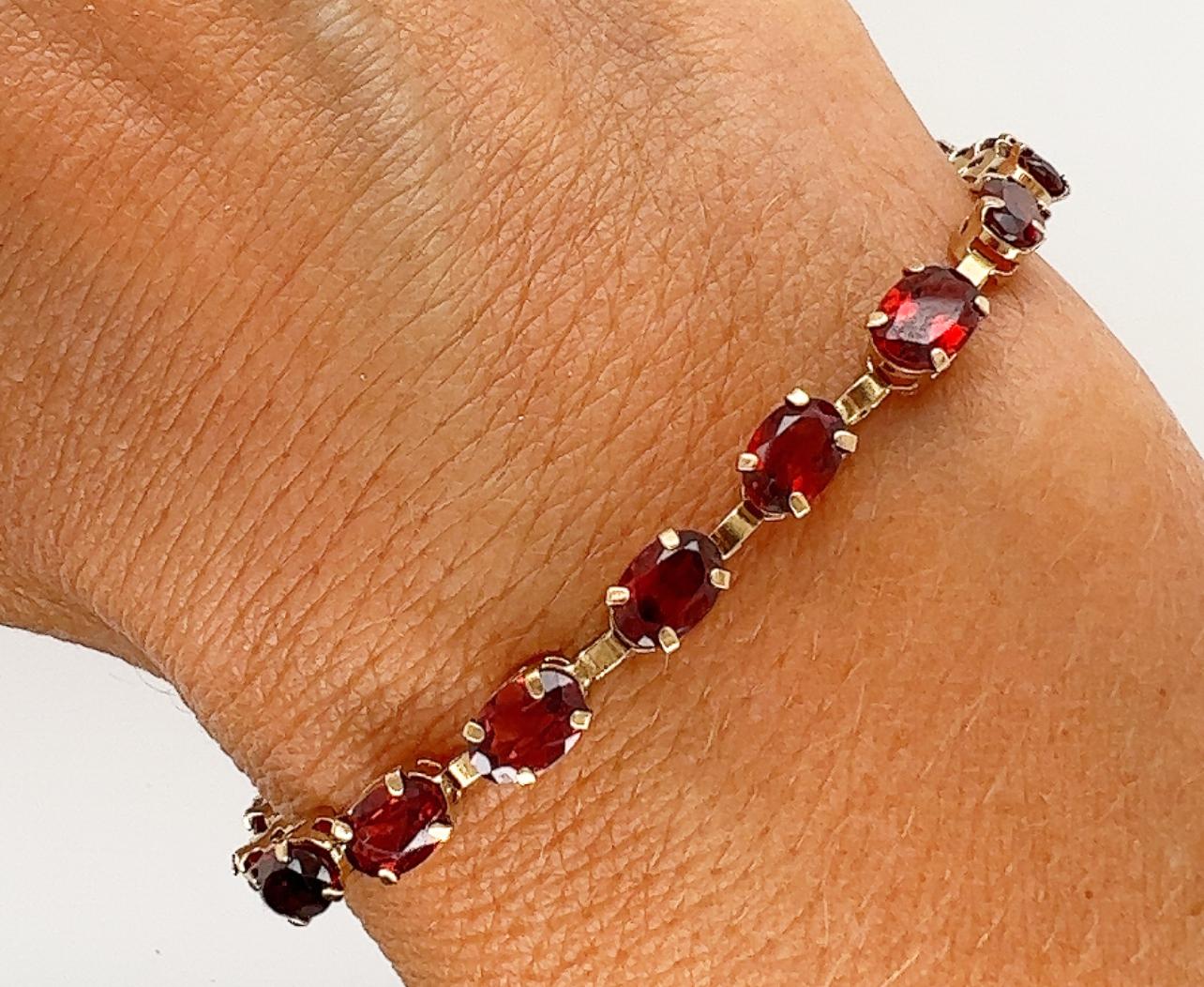 january birthstone yellow gold bracelets