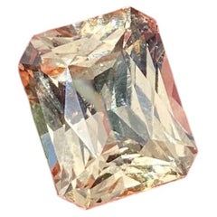 Granato grossularia, gemma naturale sfusa, 7,28 ct. Taglio ottagonale, Tanzania