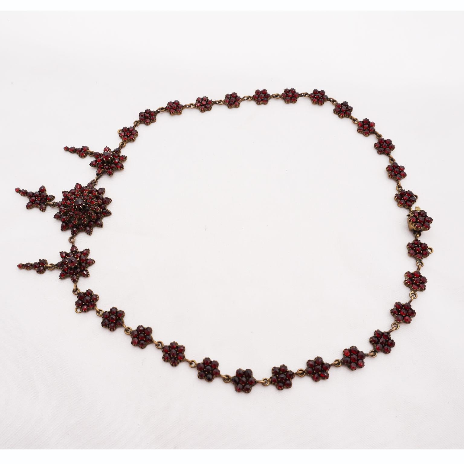 Garnet Necklace, circa 1800 7