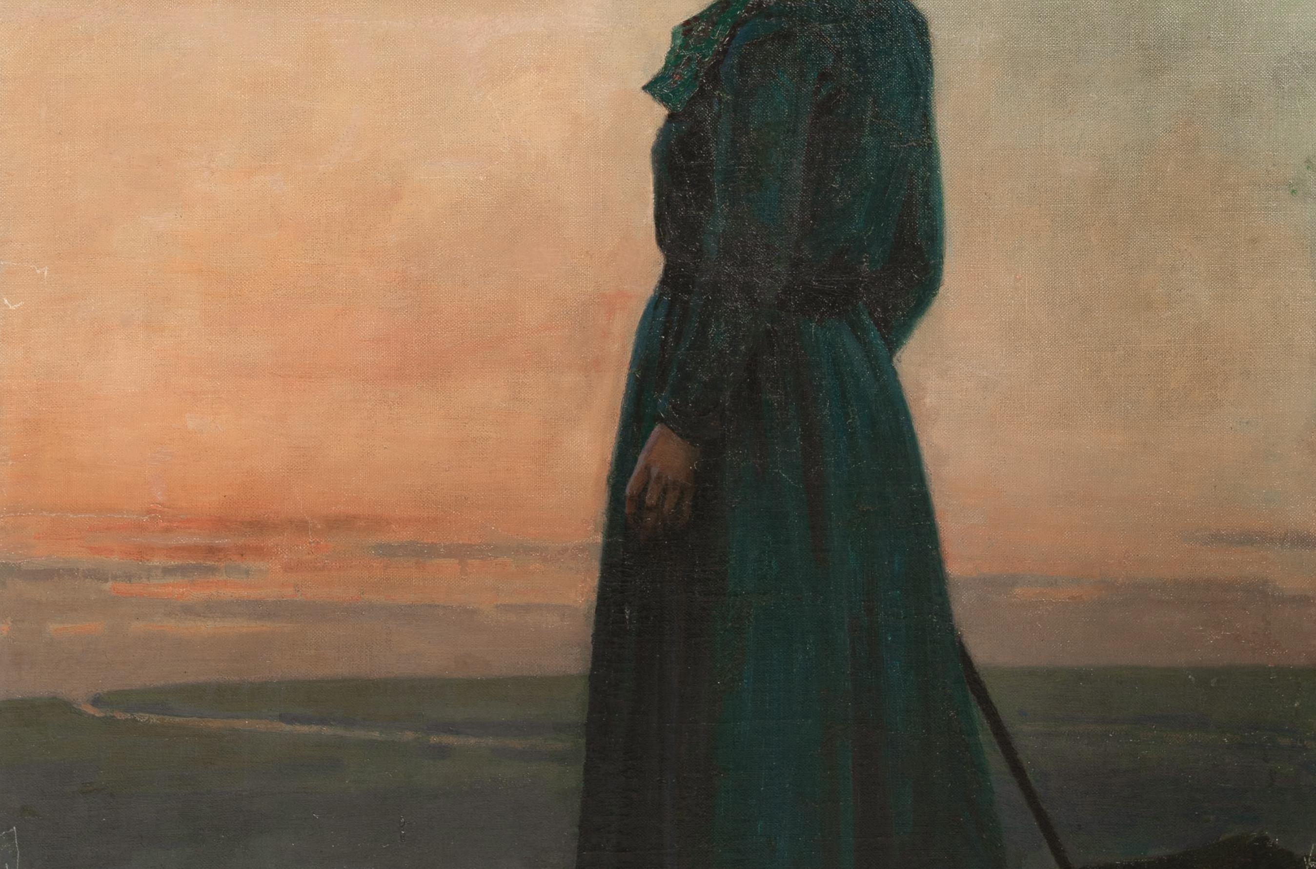 Vers le coucher du soleil, vers 1910  par Garnet Ruskin WOLSELEY (1884-1967)  en vente 3