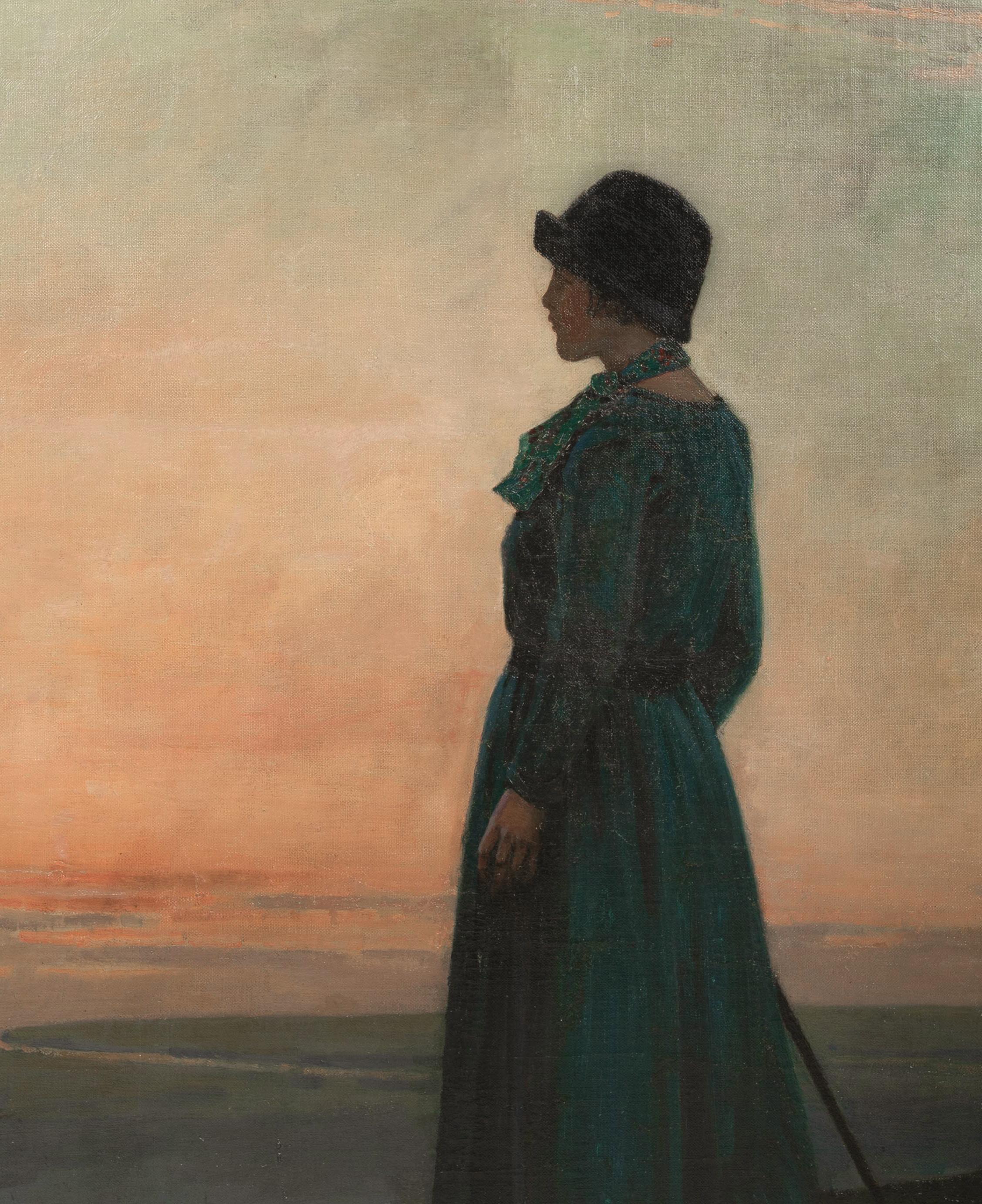 Vers le coucher du soleil, vers 1910  par Garnet Ruskin WOLSELEY (1884-1967)  en vente 4
