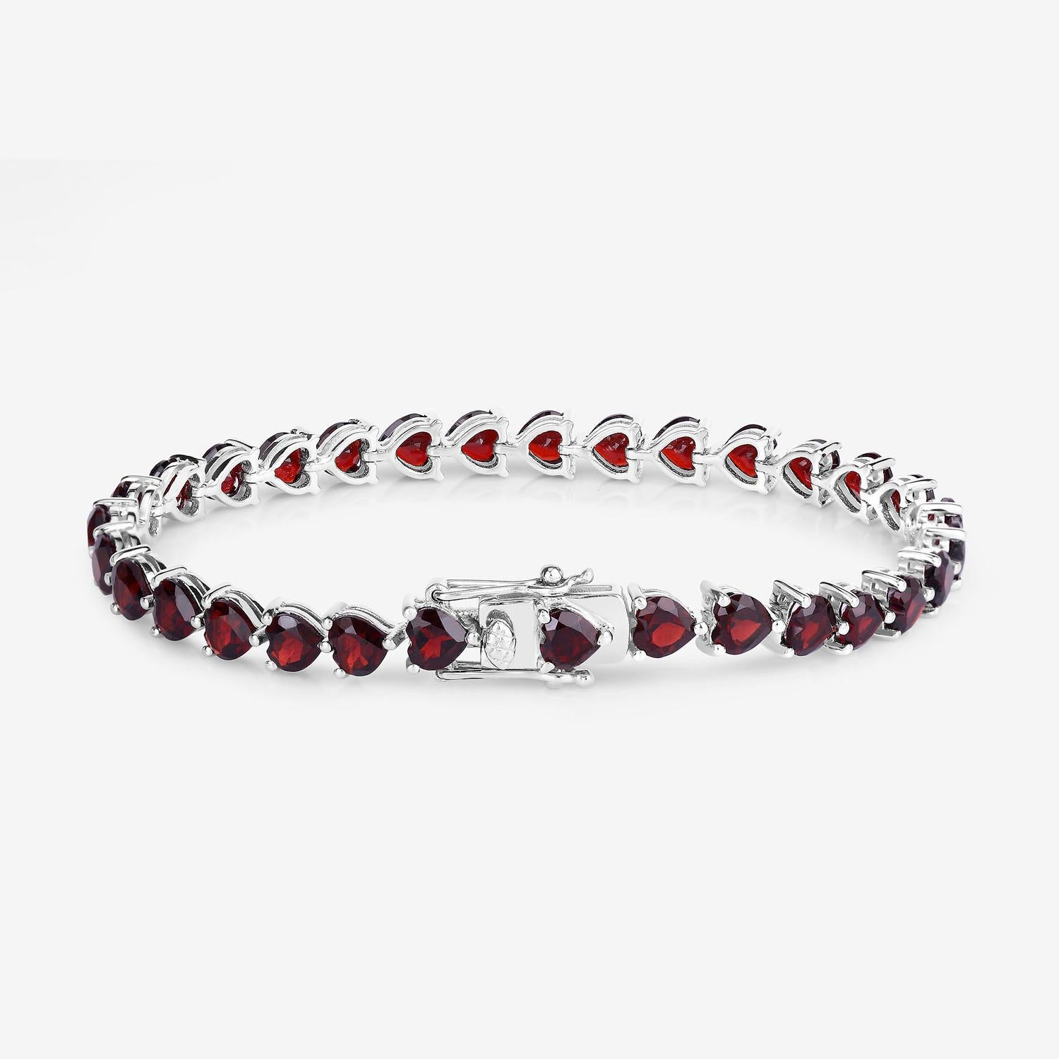 Bracelet tennis en argent sterling 15.4 carats Excellent état - En vente à Aliso Viejo, CA