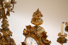 Garniture de Cheminée Style Louis XV